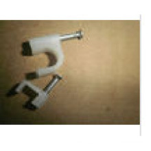7mm Circle/Square Cable Clips with Electrical Wire Plastic